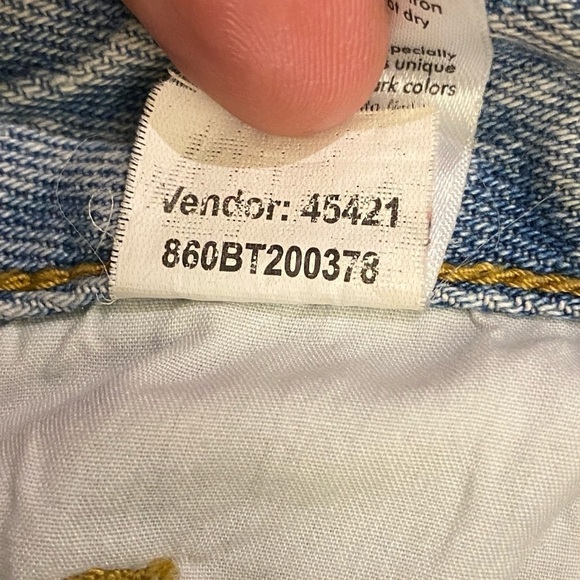 Pacsun Sz 25 (3) '90s Boyfriend Jeans High Rise Straight Leg Women’s Distressed - Picture 9 of 12